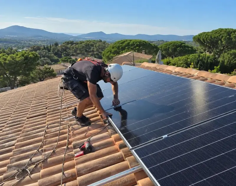 Installateur panneaux solaires Chantérac — pose photovoltaïque sur toiture