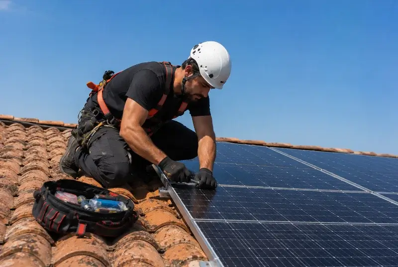 Maintenance et monitoring de panneaux solaires à Chantérac