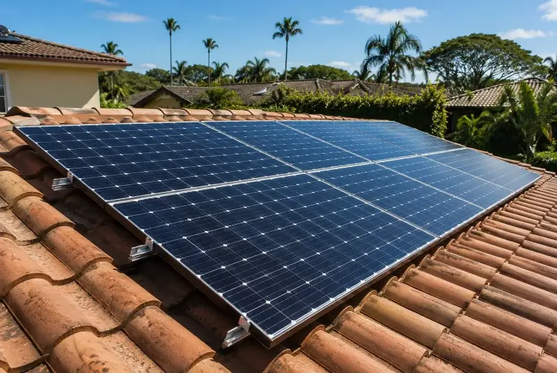 Installation de panneaux solaires à Chantérac